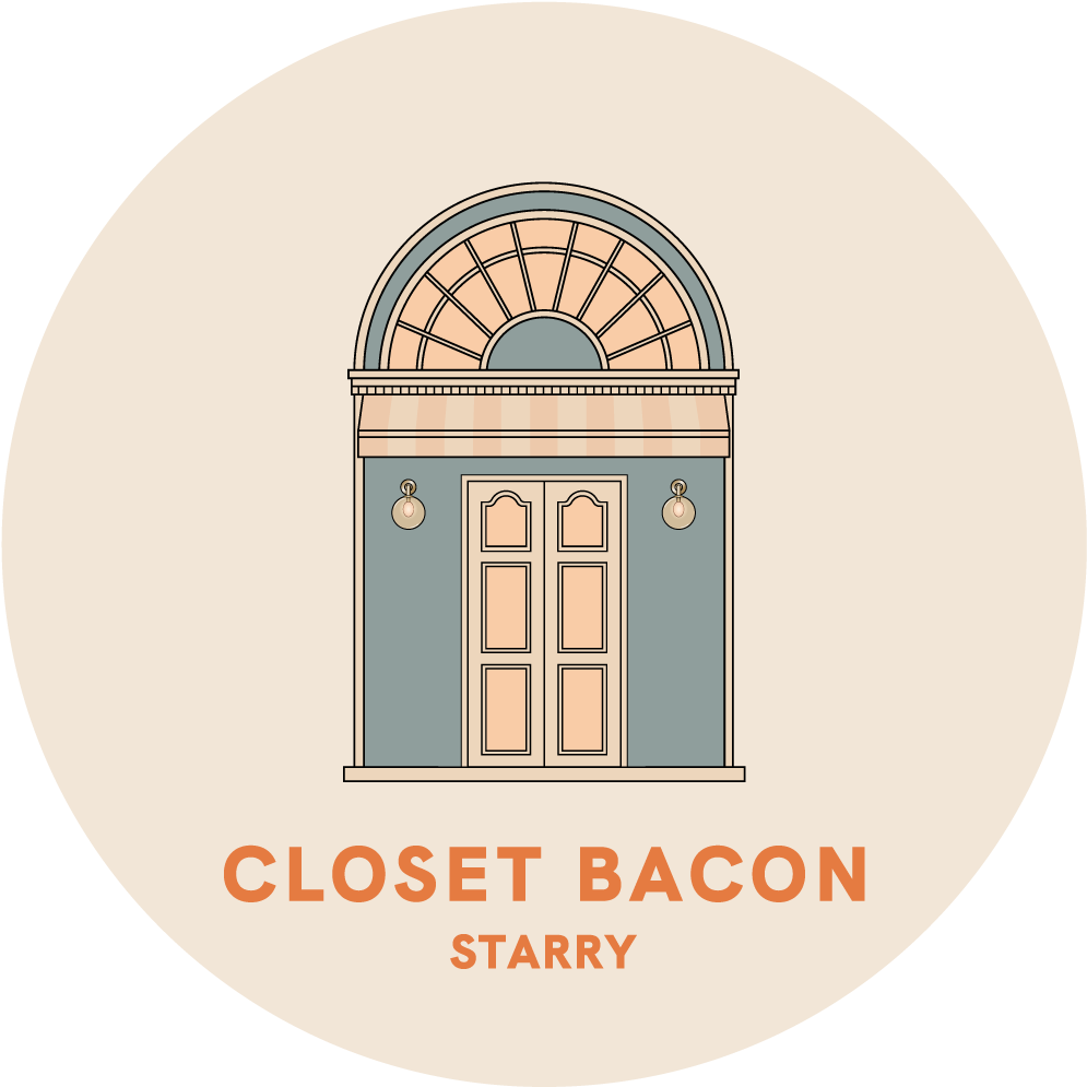 closet bacon starry apartmetnt bacon