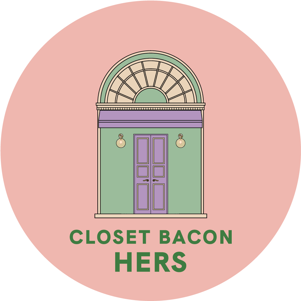 closet bacon hers apartmetnt bacon